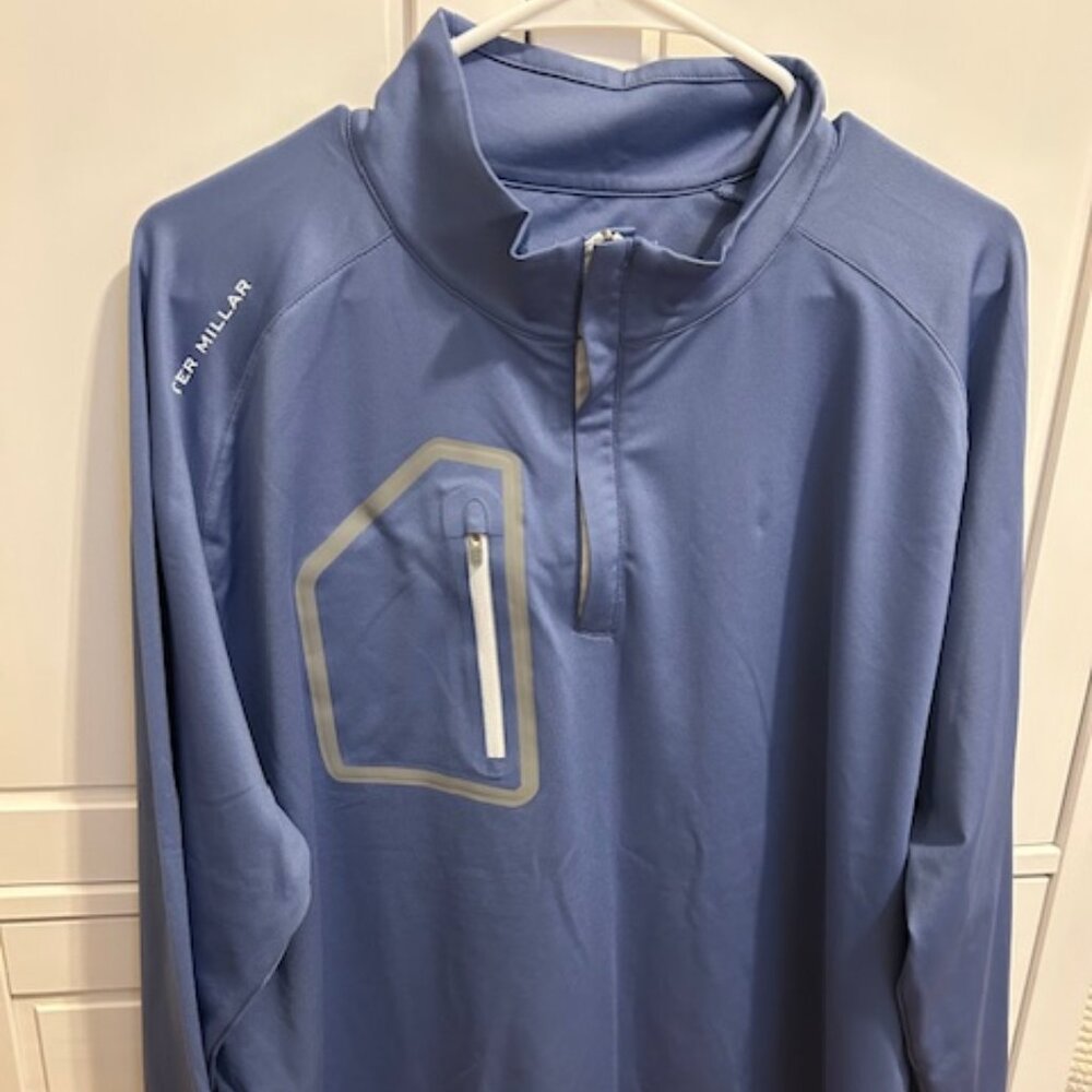 Men's Peter Millar Crown Sport Forge Quarter Zip - Size XL